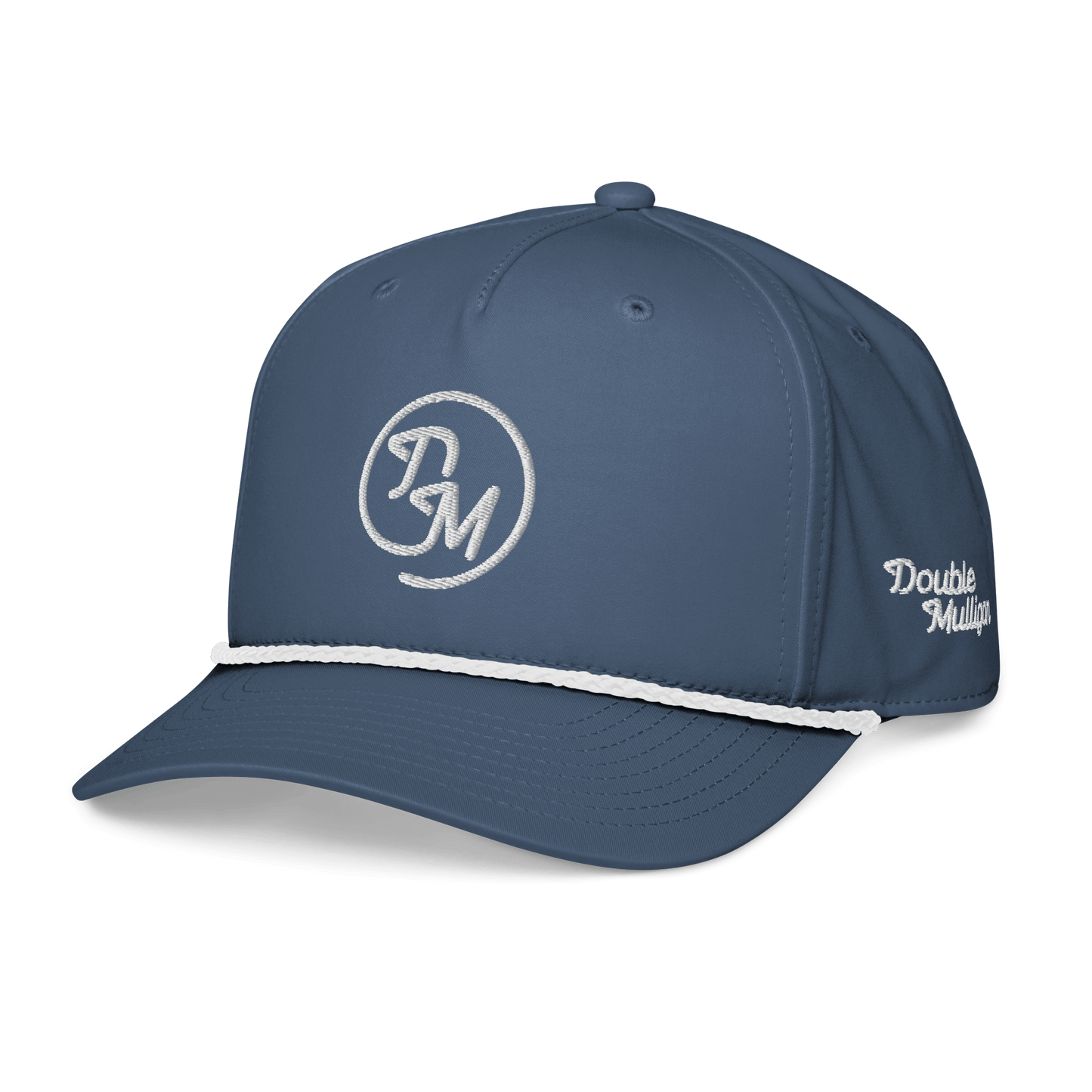 DM Logo Rope Hat - Blue - The Double Mulligan