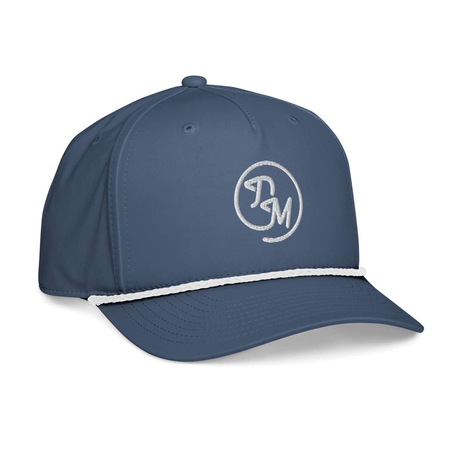 DM Logo Rope Hat - Blue - The Double Mulligan