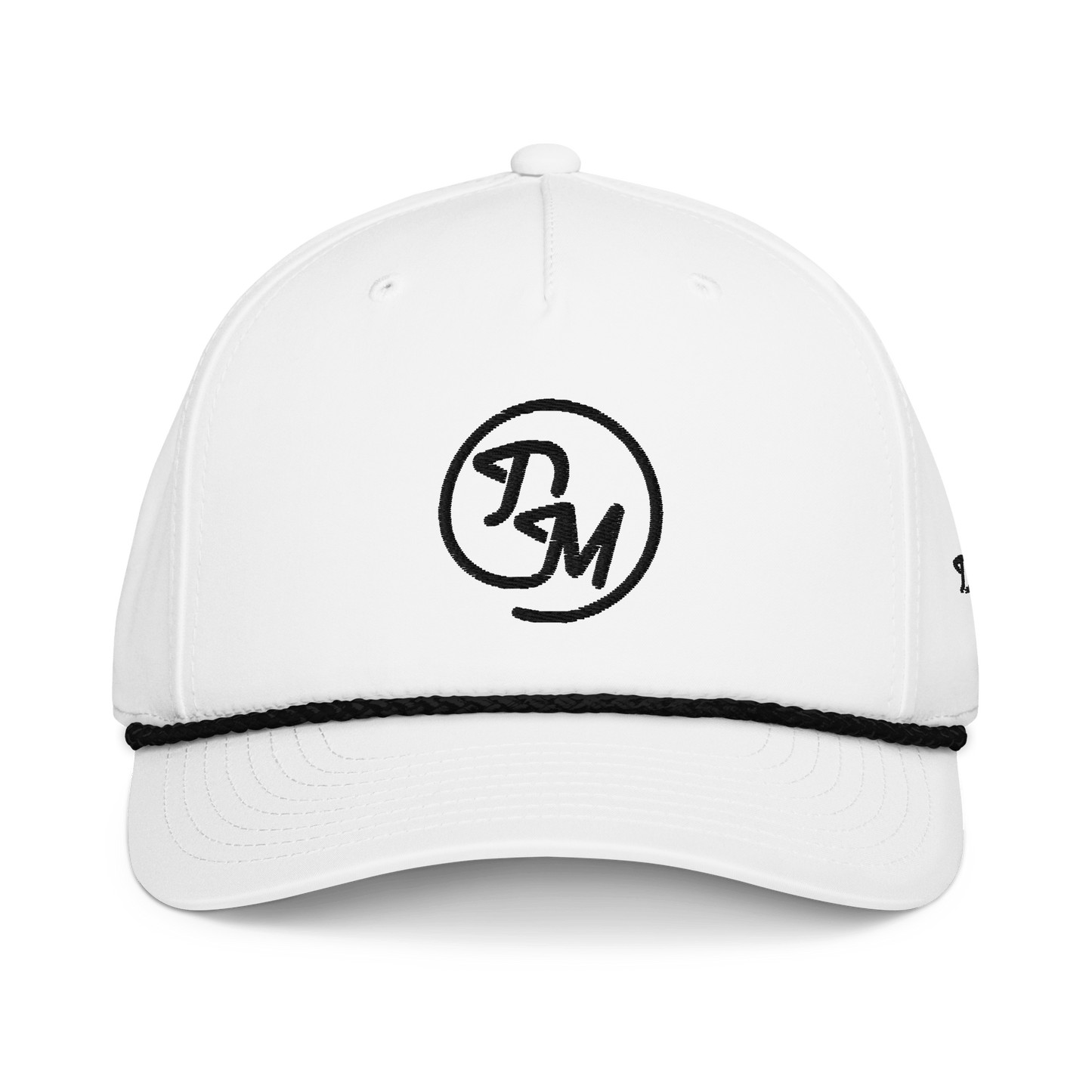 DM Logo Rope Hat - White - The Double Mulligan