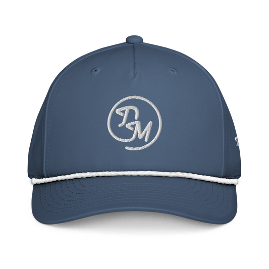DM Logo Rope Hat - Blue - The Double Mulligan