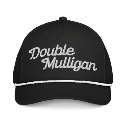 Double Mulli Rope Hat - Black - The Double Mulligan
